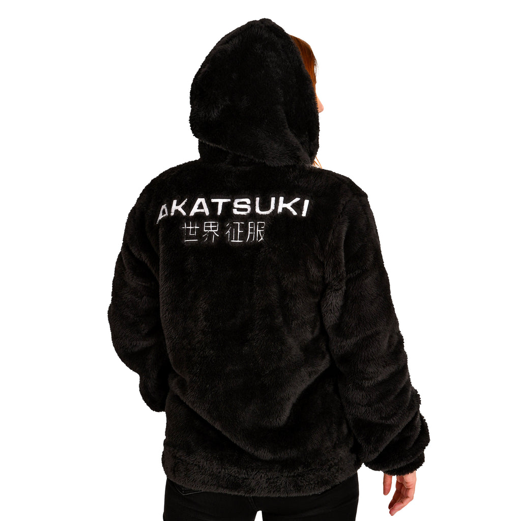 Product image Naruto - Akatsuki Plush Hoodie Jacket Black