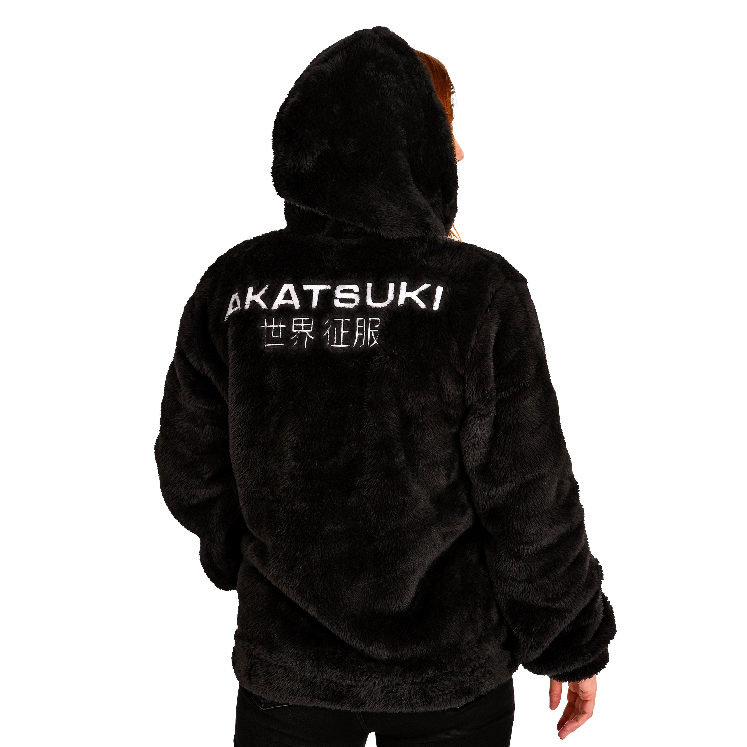 Product image Naruto - Akatsuki Plush Hoodie Jacket Black