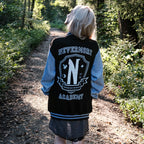 Imagen del producto Miércoles - Chaqueta universitaria Nevermore Academy