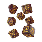 Imagen del producto Harry Potter - Juego de dados RPG Gryffindor 7 piezas rojo