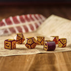 Imagen del producto Harry Potter - Juego de dados RPG Gryffindor 7 piezas rojo