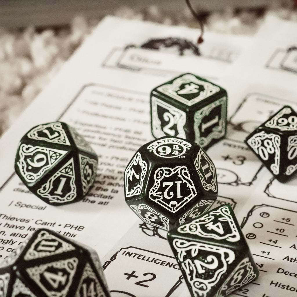 Product image Harry Potter - Slytherin RPG Dice Set 7pc Green