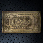 Imagen del producto Harry Potter - Réplica del billete del Expreso de Hogwarts de estilo antiguo (edición limitada)