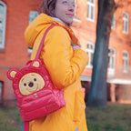 Imagen del producto Winnie Pooh - Mini mochila de cosplay de chaqueta roja