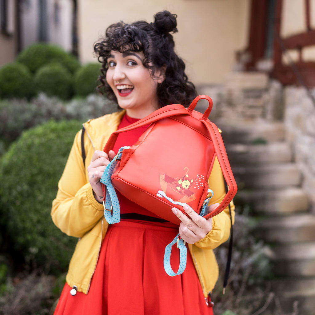 Imagen del producto Winnie Pooh - Mini mochila de cosplay de chaqueta roja
