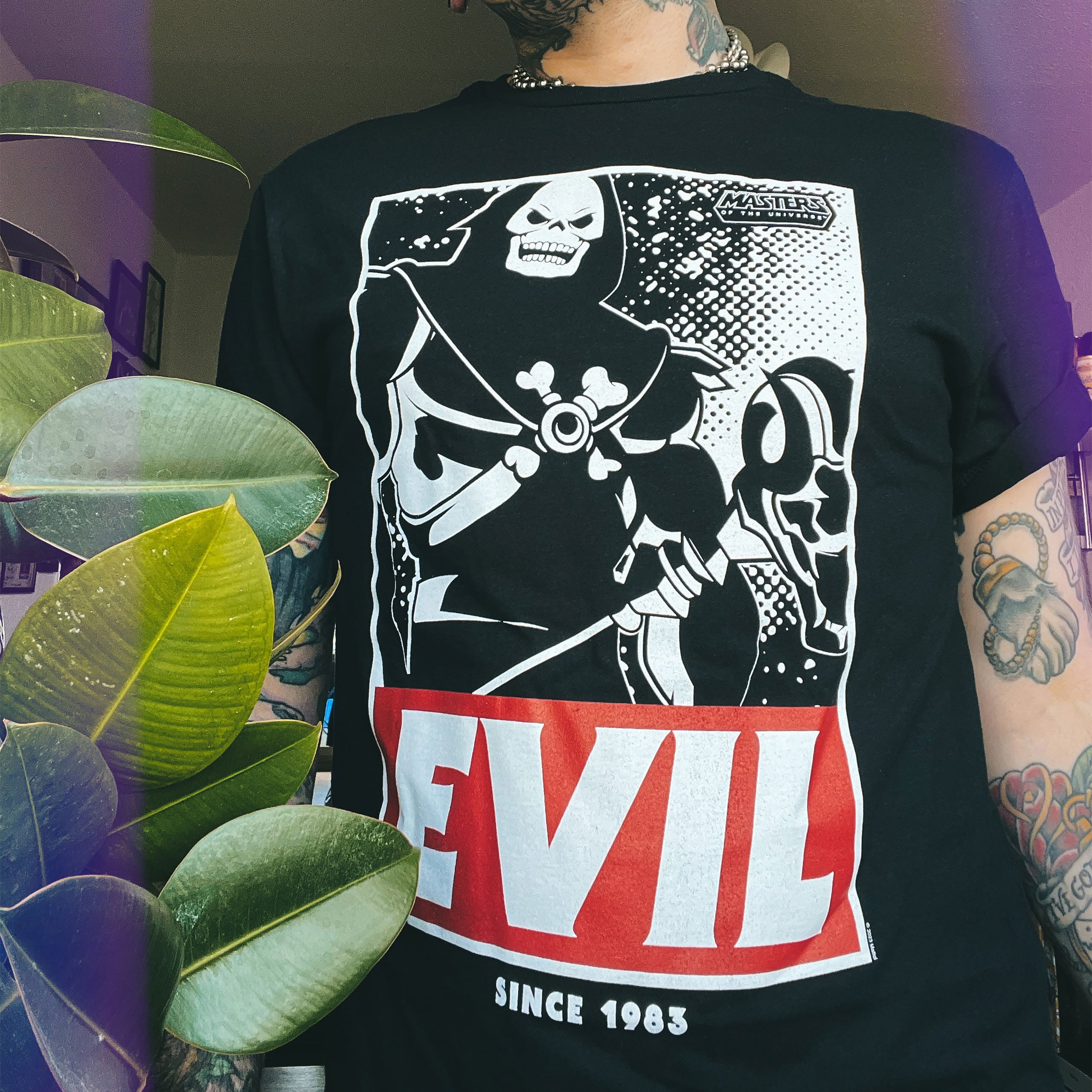 Imagen del producto Masters of The Universe - Camiseta Evil negra