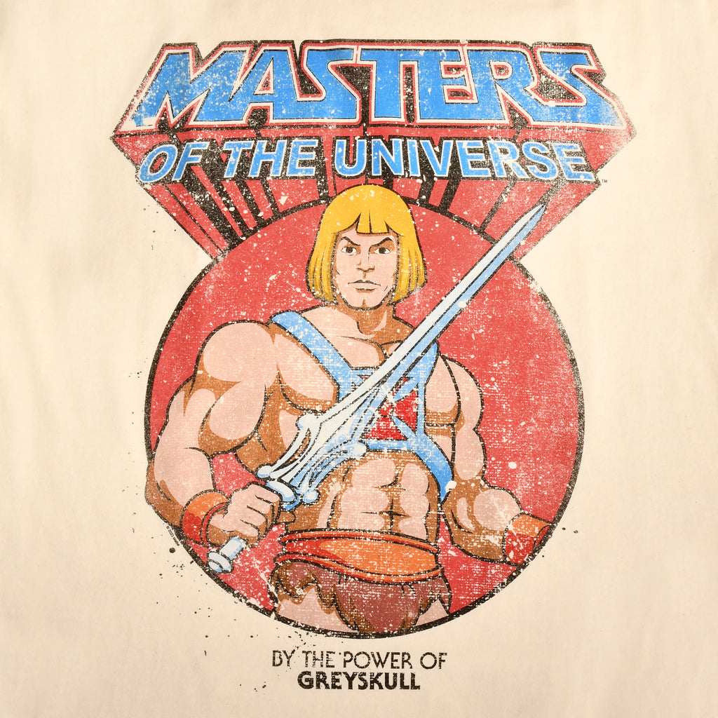 Imagen del producto Masters of The Universe - Camiseta Vintage de He-Man crema