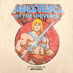 Imagen del producto Masters of The Universe - Camiseta Vintage de He-Man crema