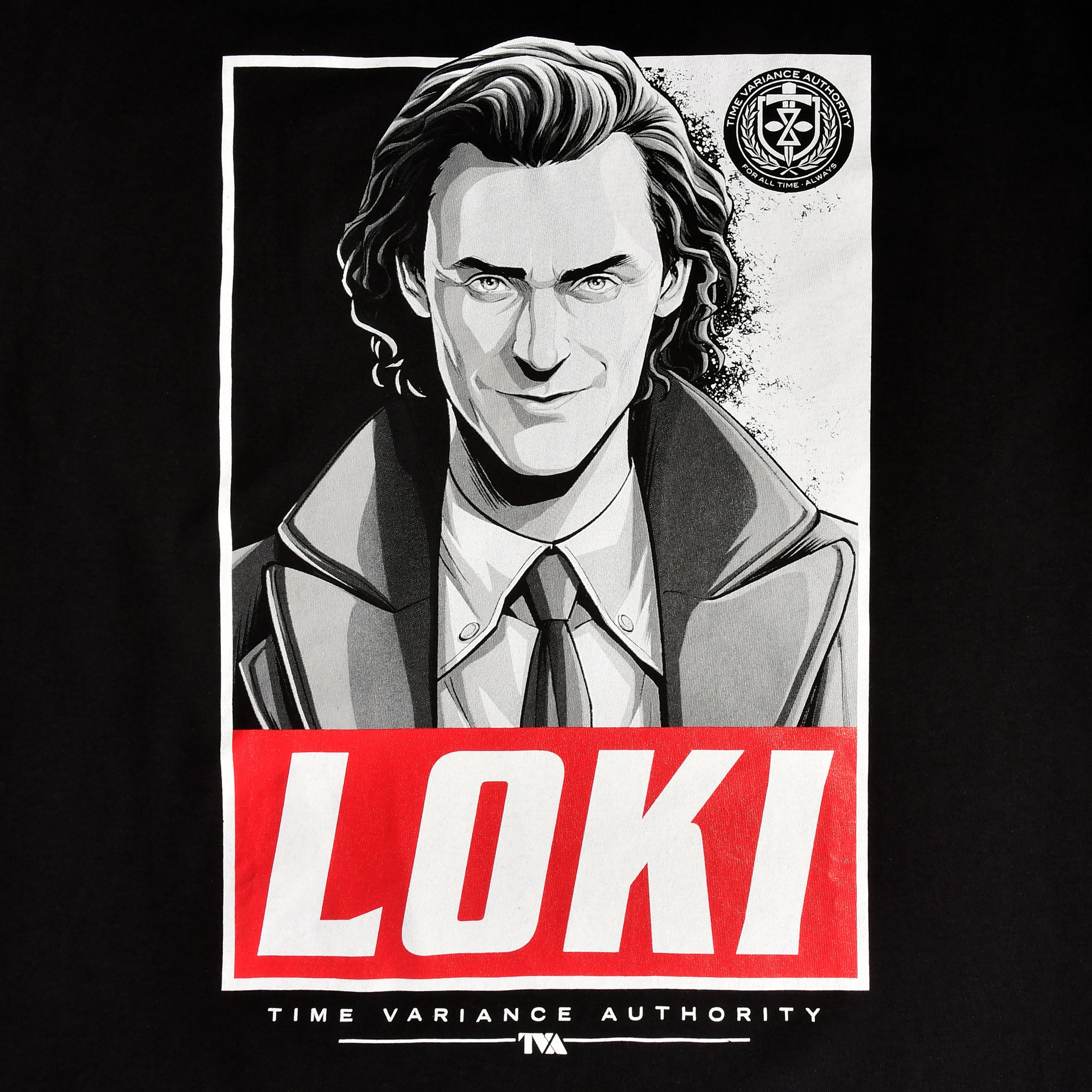Imagen del producto Camiseta Loki Square negra