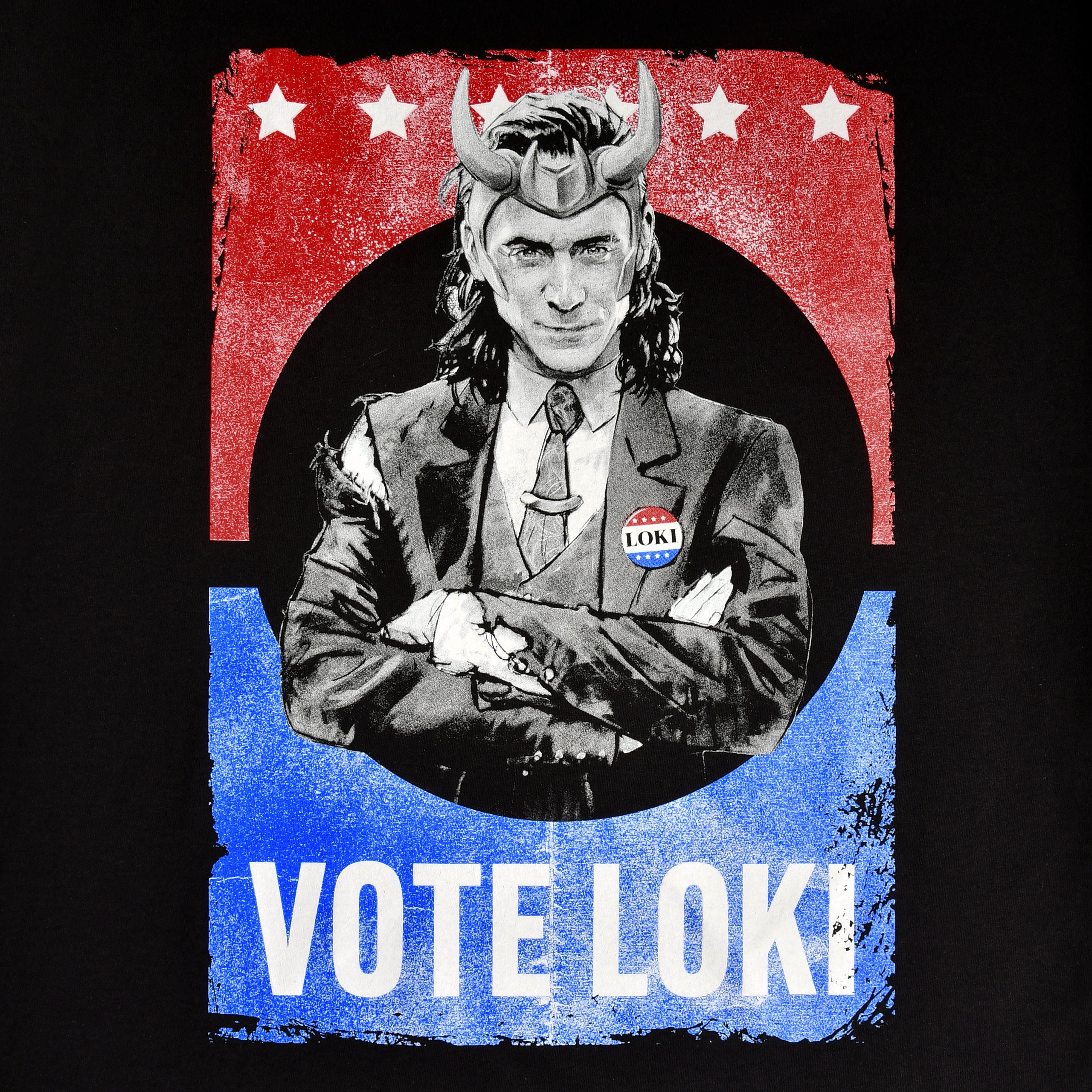 Imagen del producto Loki - Vota Loki Camiseta negra