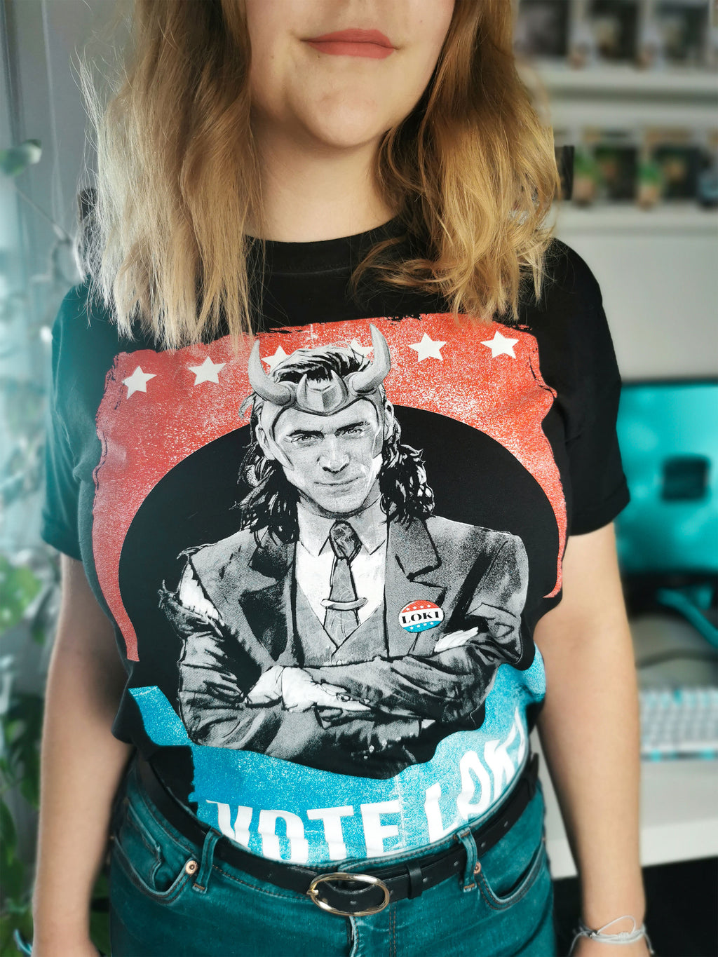 Imagen del producto Loki - Vota Loki Camiseta negra