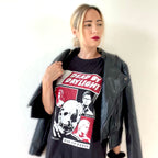 Imagen del producto Dead by Daylight - Camiseta Retro Line Trapper negra