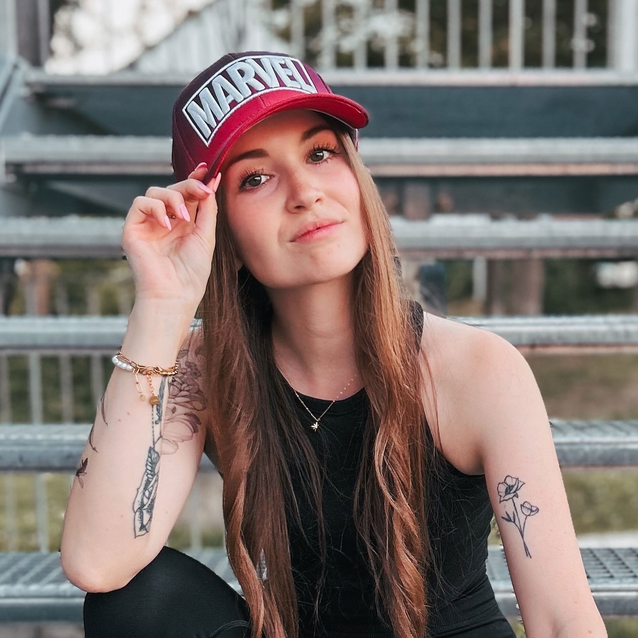 Imagen del producto Marvel - Gorra con logo rojo