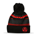 Imagen del producto Naruto Shippuden - Gorro de símbolo Sharingan con pompón negro
