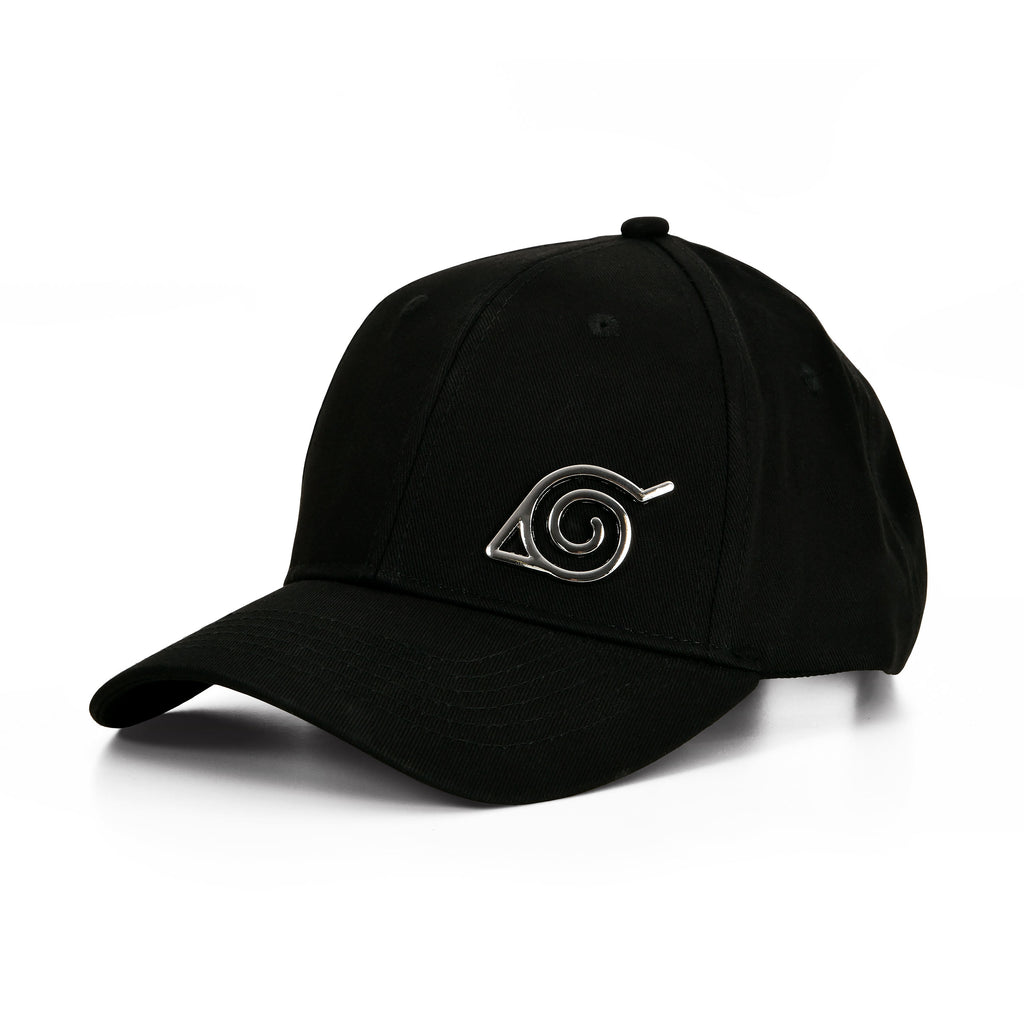 Imagen del producto Naruto Shippuden - Gorra negra con símbolo de Konoha