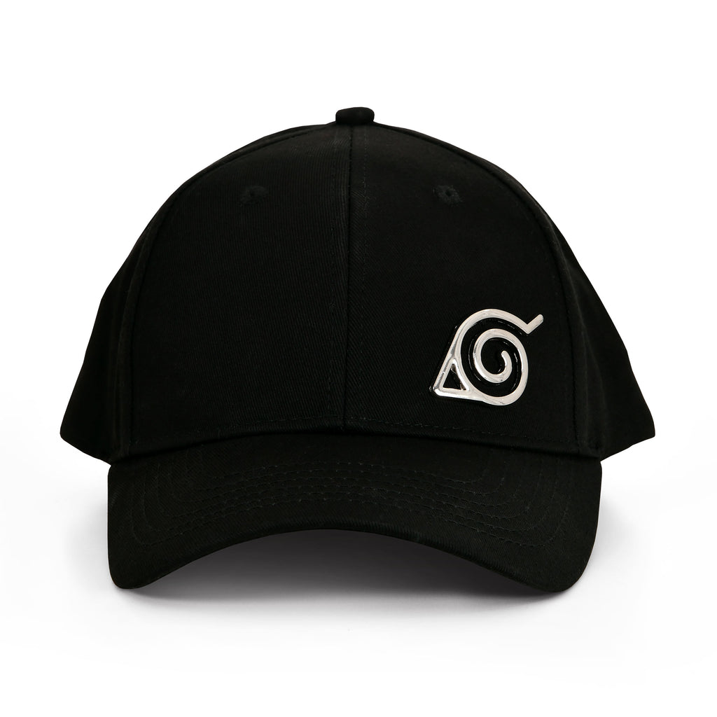 Imagen del producto Naruto Shippuden - Gorra negra con símbolo de Konoha