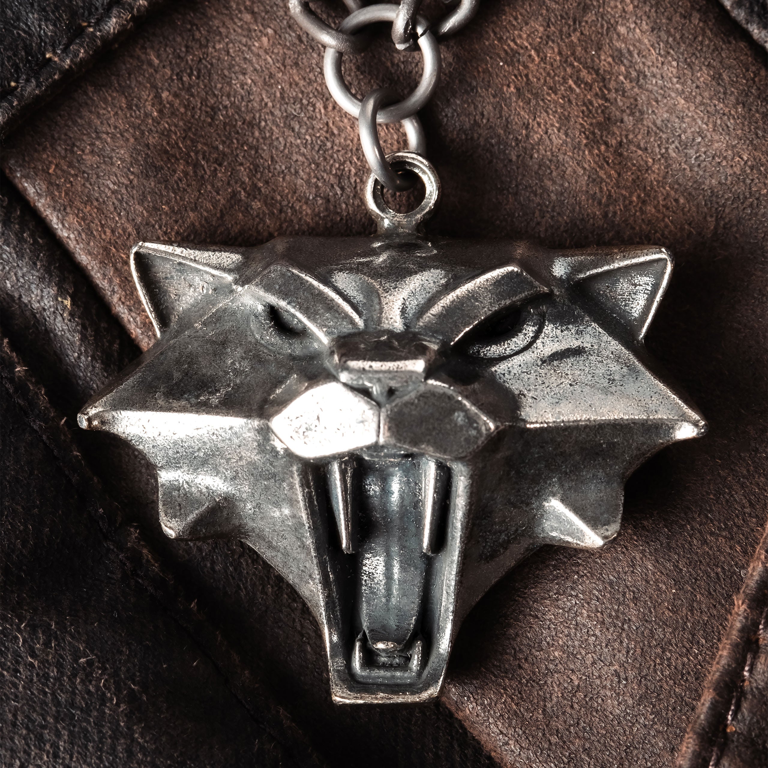 Imagen del producto Witcher - Collar de medallón de la Escuela del Gato