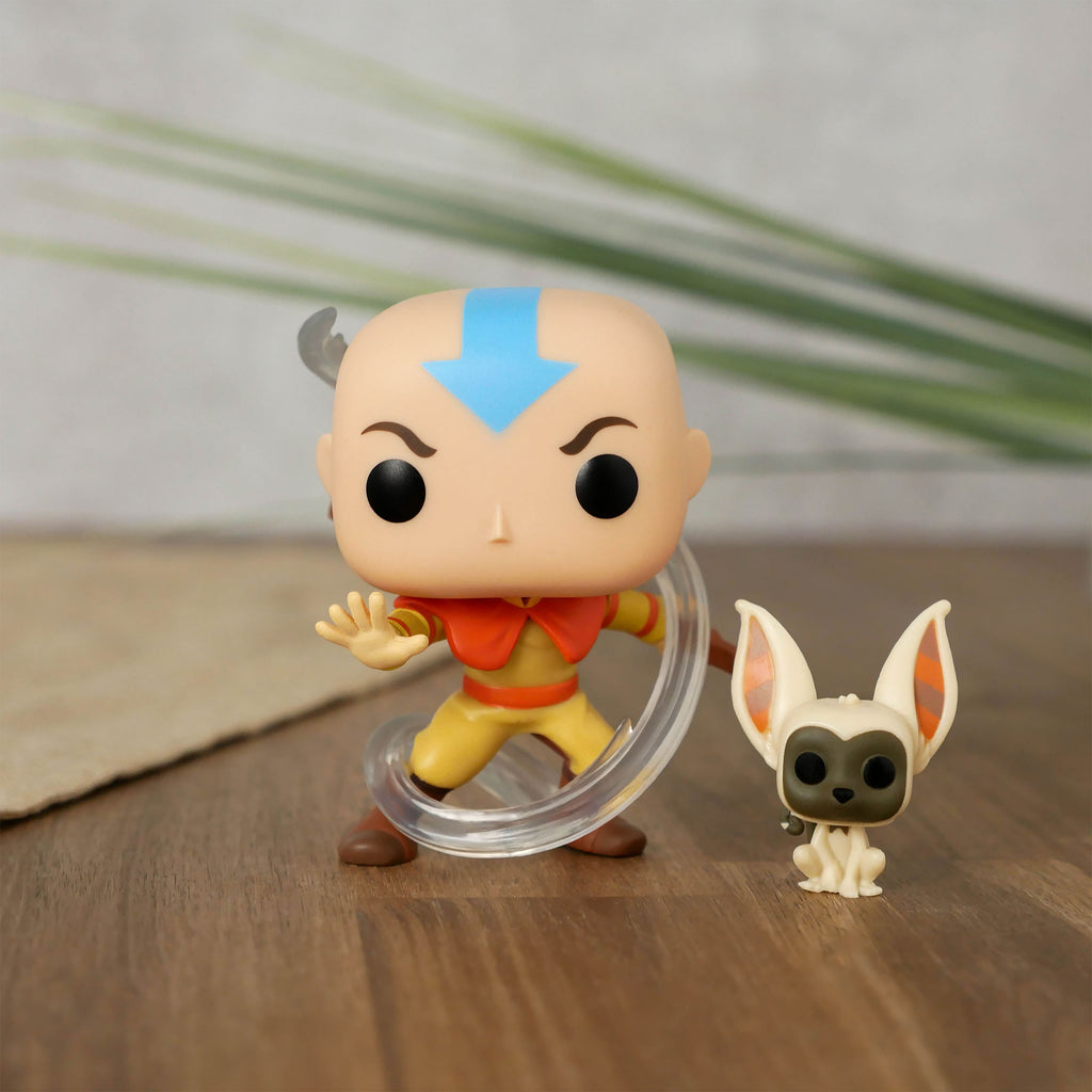 Imagen del producto Avatar The Last Airbender - Aang con Momo Funko Pop Figura