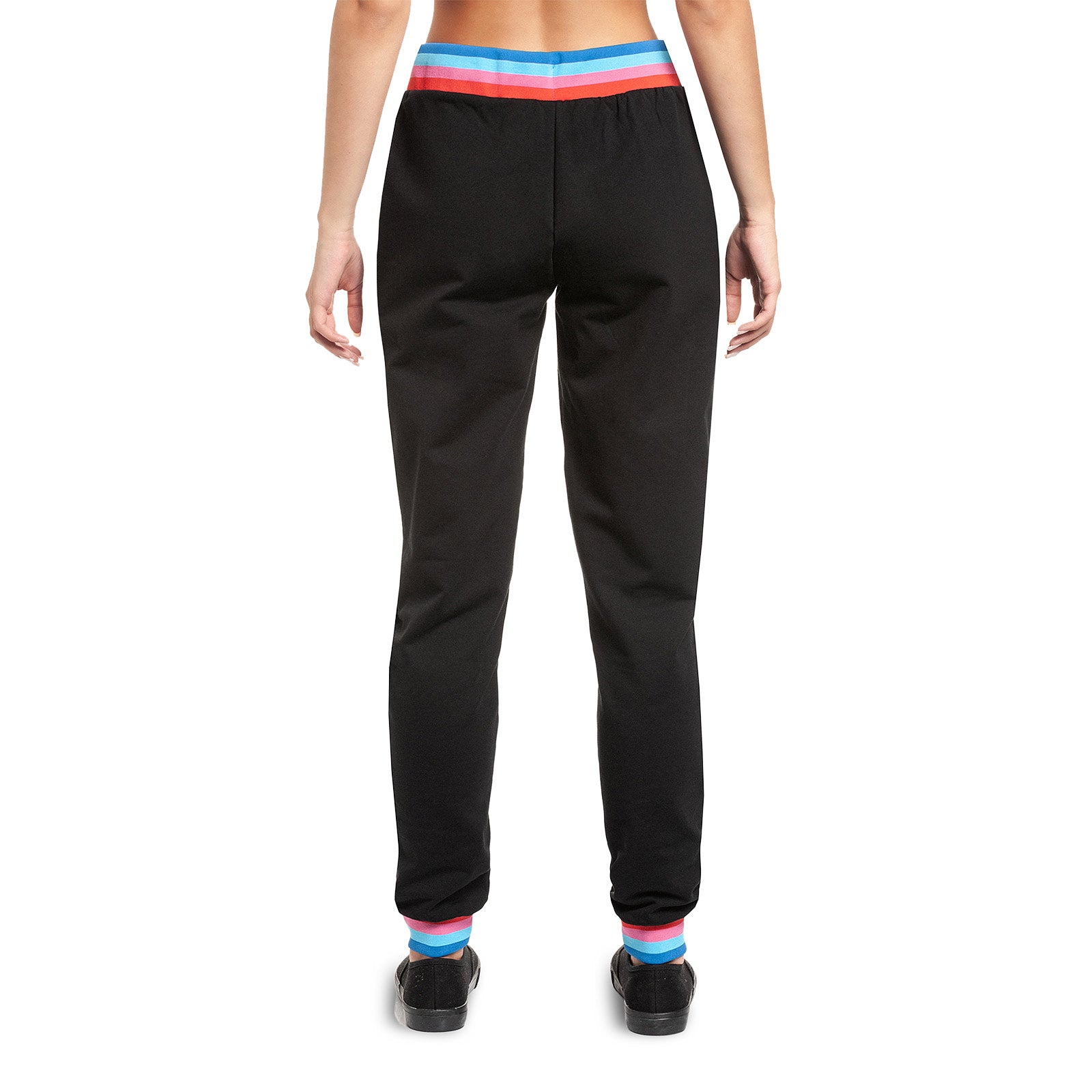 Imagen del producto Lilo & Stitch - Pantalones de chándal para mujer Rainbow Stitch en negro