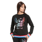 Imagen del producto Lilo & Stitch - Suéter Arco Iris Stitch para Mujeres Negro