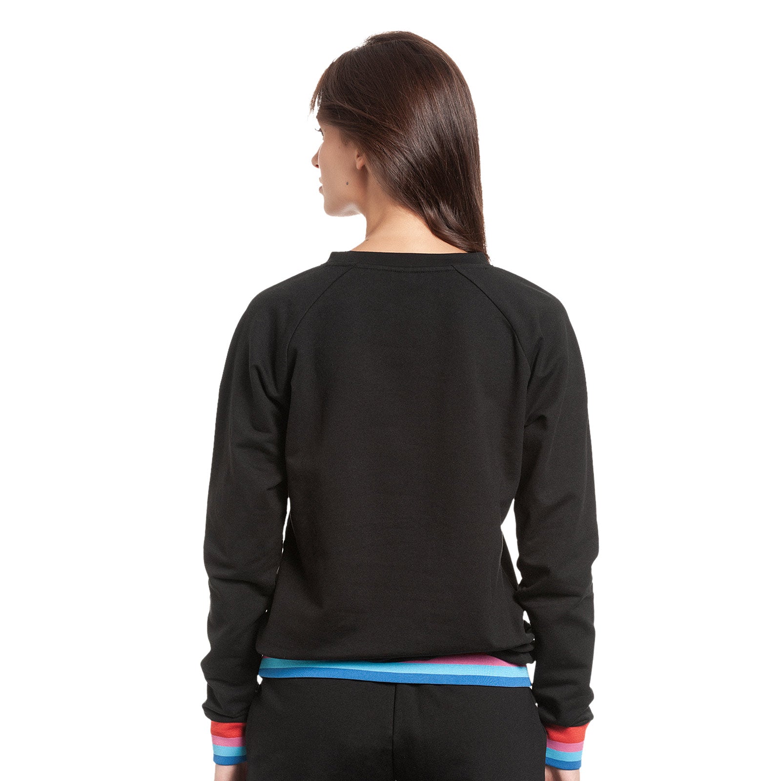 Imagen del producto Lilo & Stitch - Suéter Arco Iris Stitch para Mujeres Negro