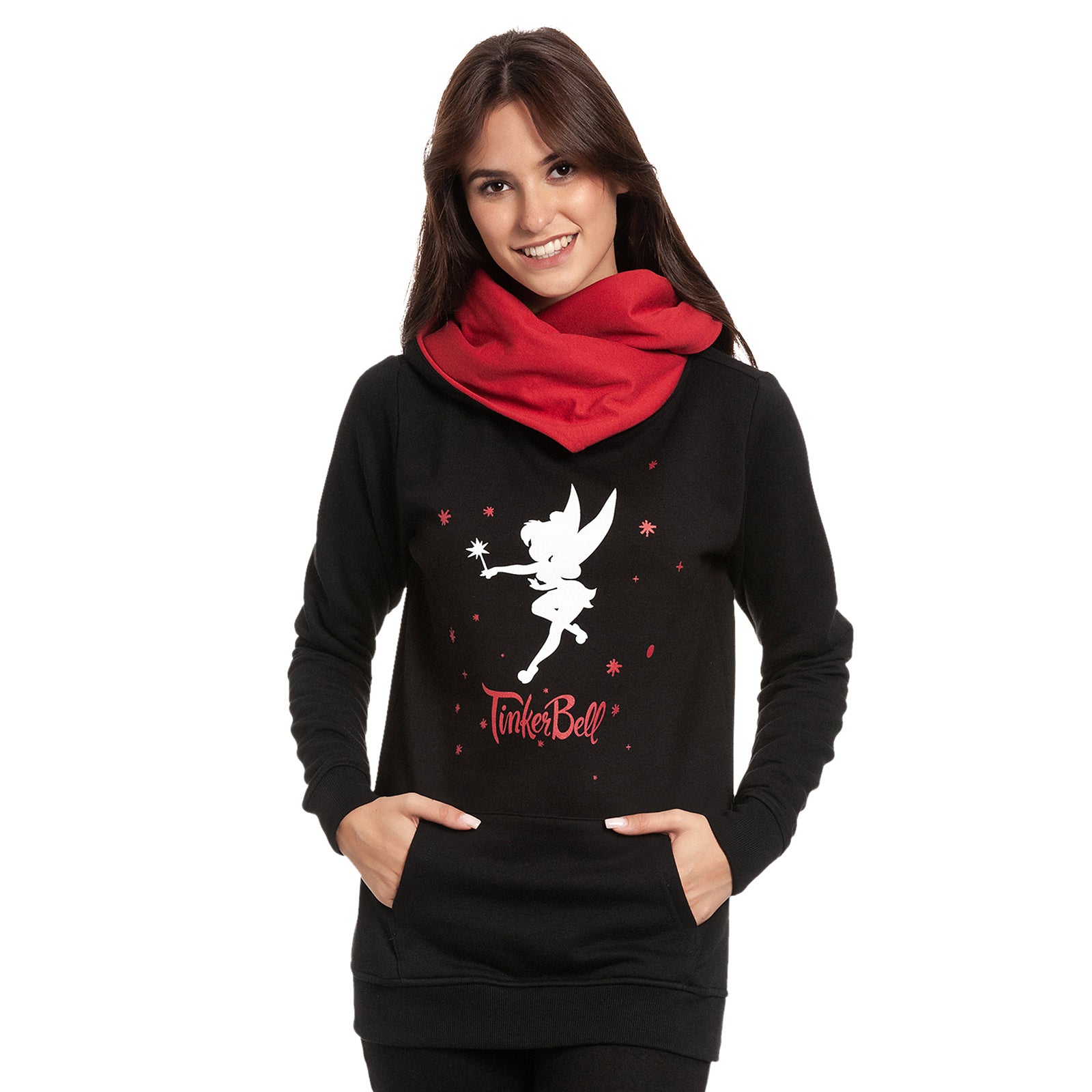 Imagen del producto Tinkerbell - Sudadera con capucha para mujer Circus negra
