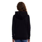 Imagen del producto Hoodie de Hogwarts con cuello bufanda negro - Harry Potter