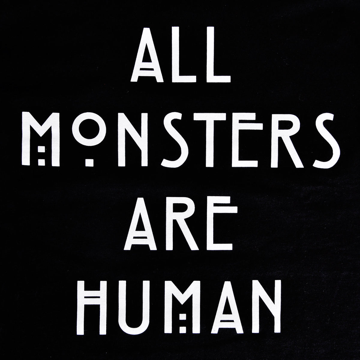 Imagen del producto American Horror Story - Todas las monstruos son humanos Camiseta de mujer suelta negra