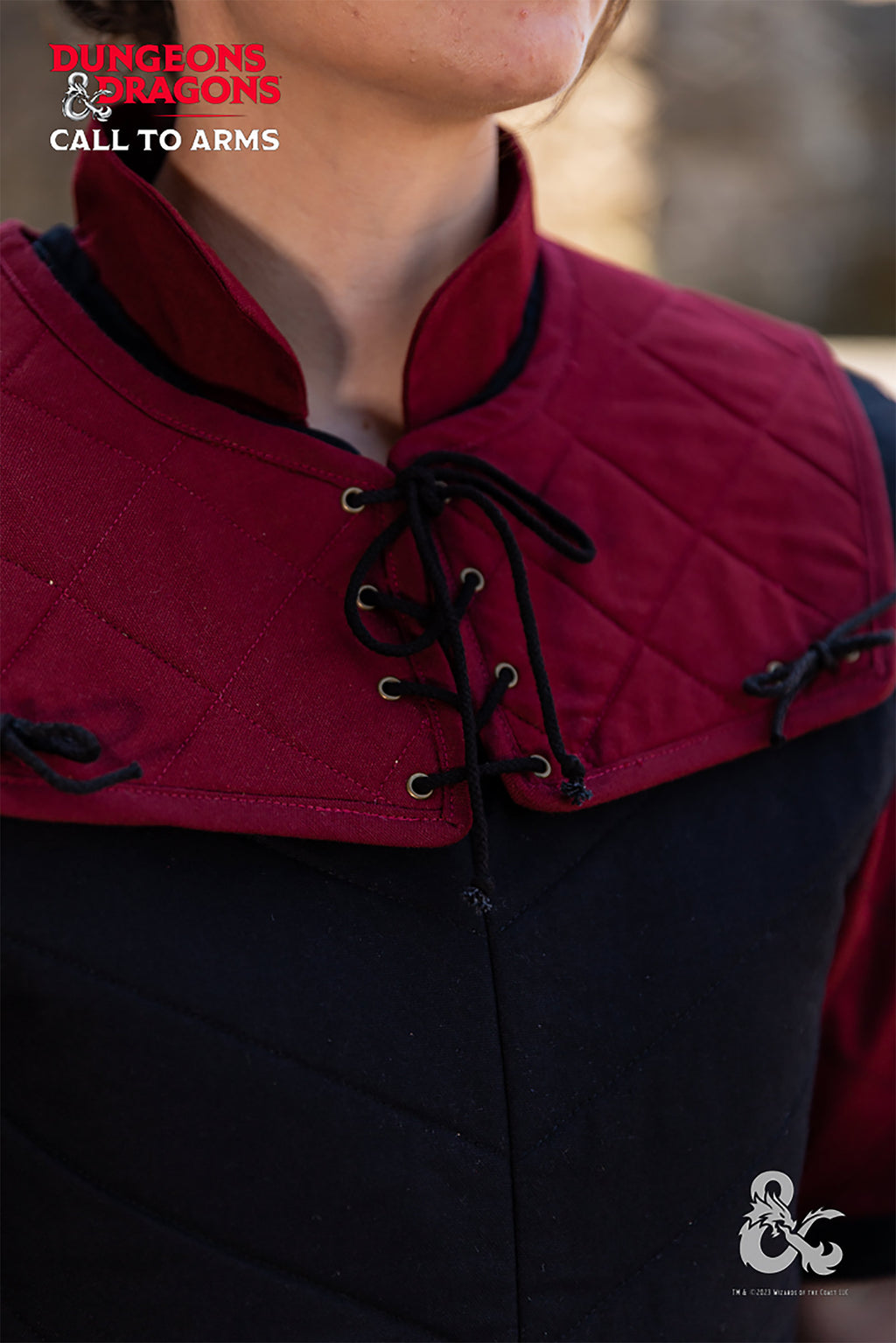 Imagen del producto Dungeons & Dragons - Collar de luchador rojo