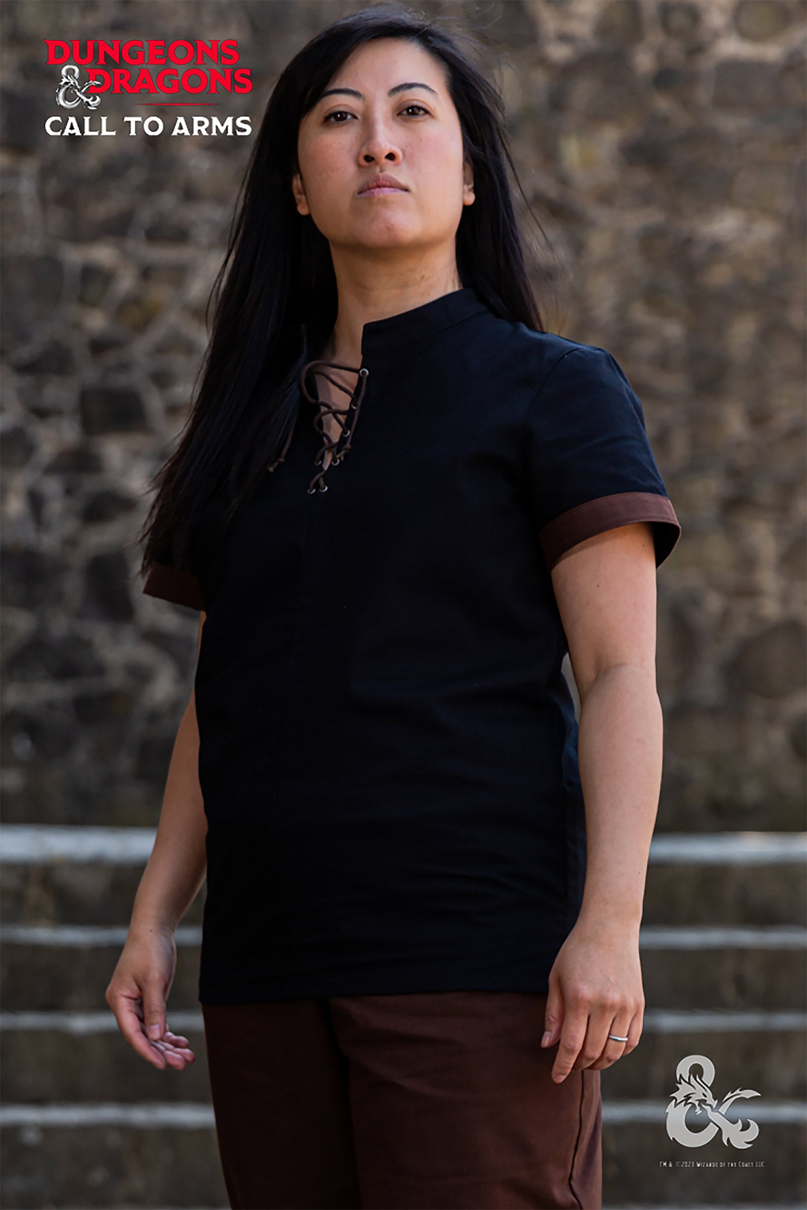 Imagen del producto Dungeons & Dragons - Camisa negra de pícaro