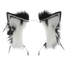 Imagen del producto Orejas de Kitsune blanco-negro