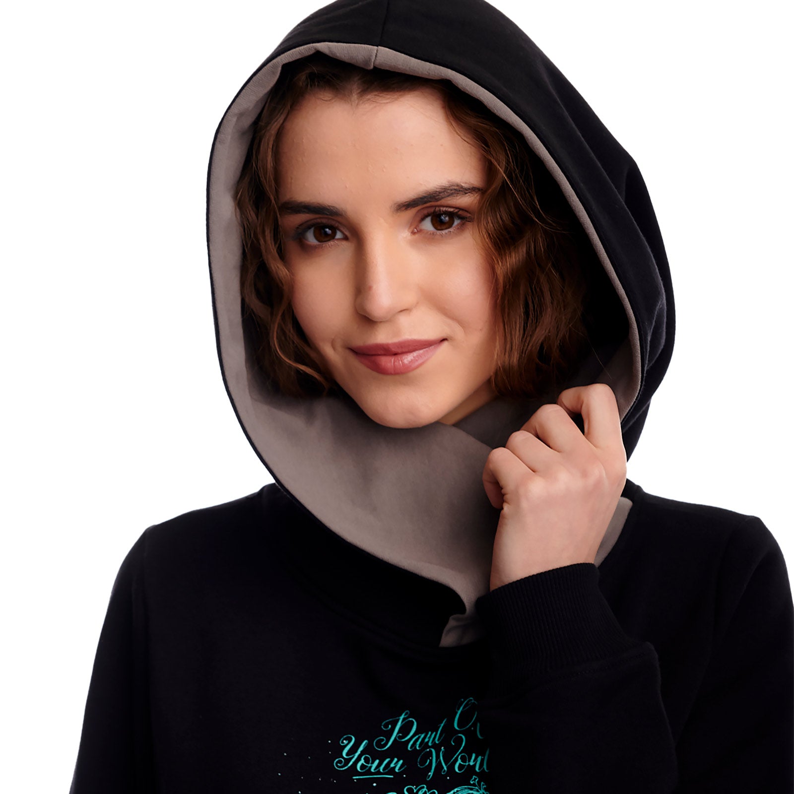 Imagen del producto Arielle - Part of Your World Sudadera con capucha para mujer negra