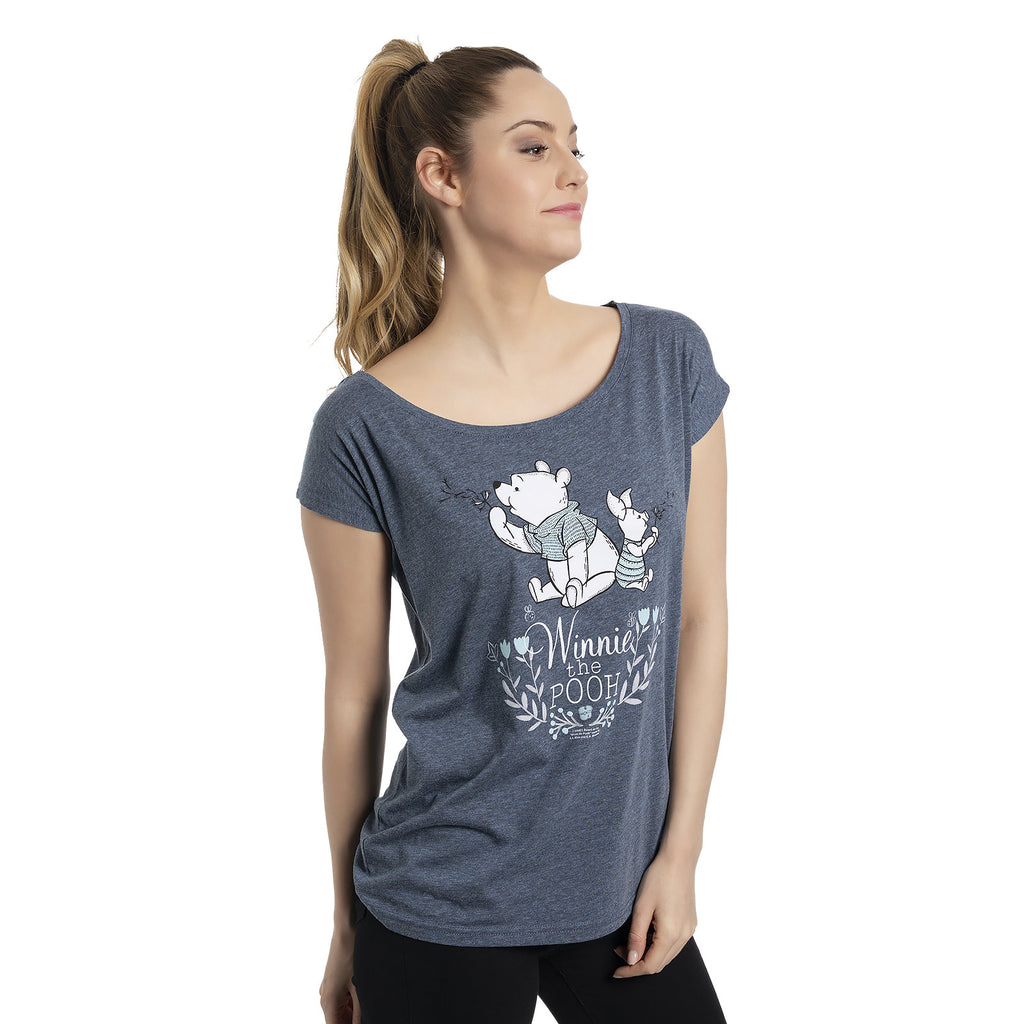 Imagen del producto Winnie Pooh - Camiseta de mujer suelta gris Friends