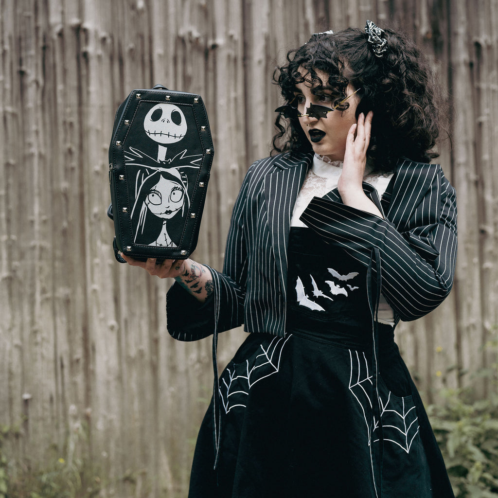Imagen del producto Pesadilla antes de Navidad - Mochila negra de Jack & Sally