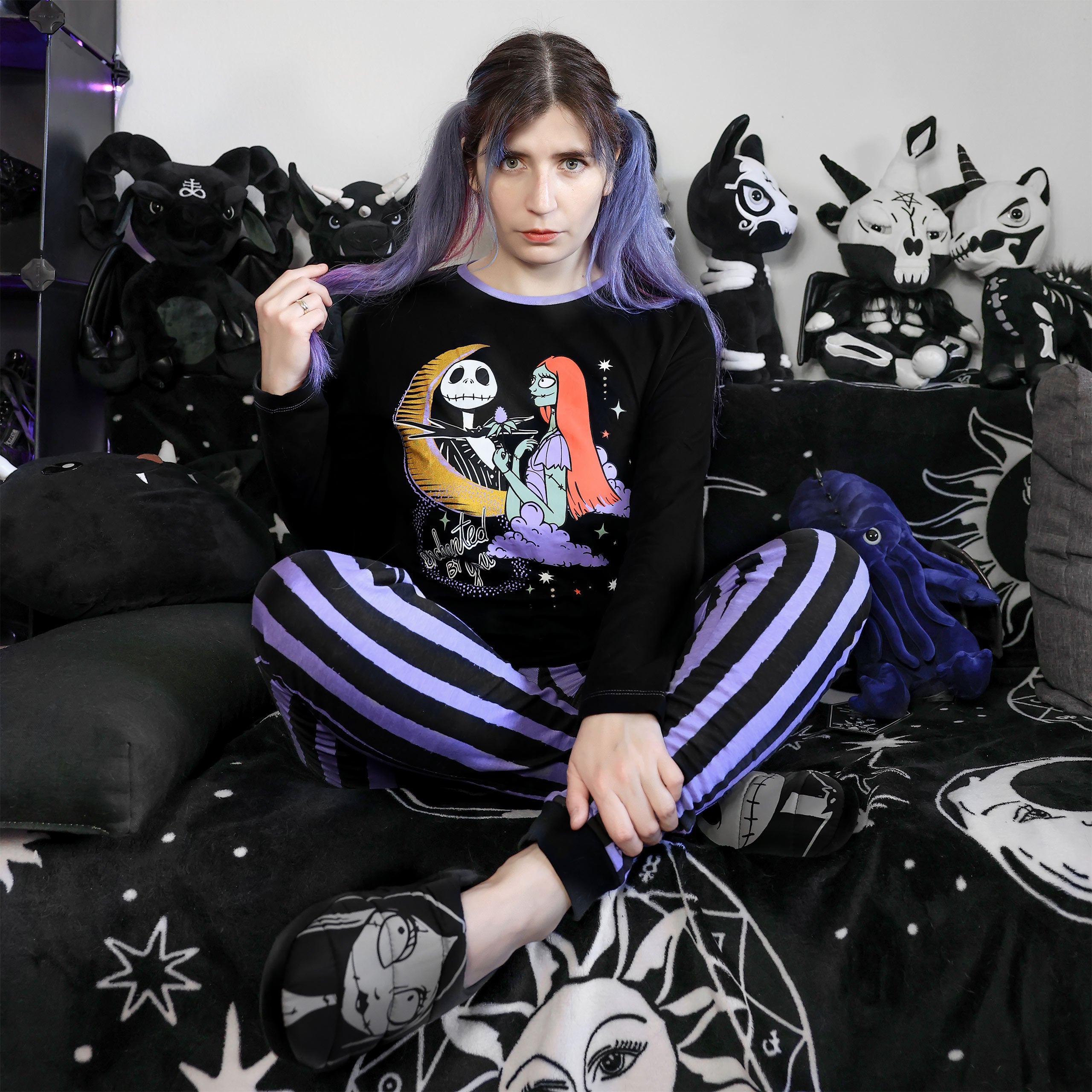 Imagen del producto Nightmare Before Christmas - Zapatillas de casa Jack & Sally