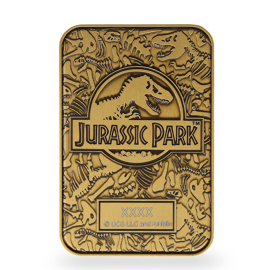 Imagen del producto Jurassic Park - Mosquito en ámbar Reproducción de lingote de metal limitada