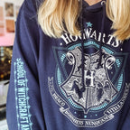 Imagen del producto Harry Potter - Sudadera con capucha Hogwarts School of Witchcraft azul