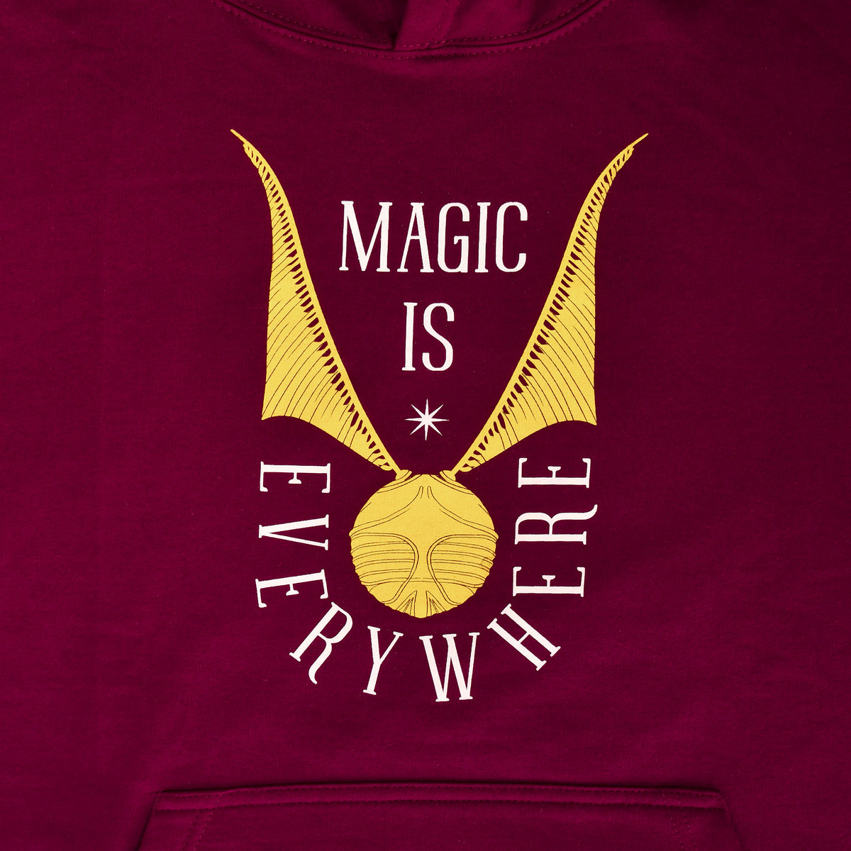 Imagen del producto Harry Potter - Sudadera con capucha Snitch Dorada roja