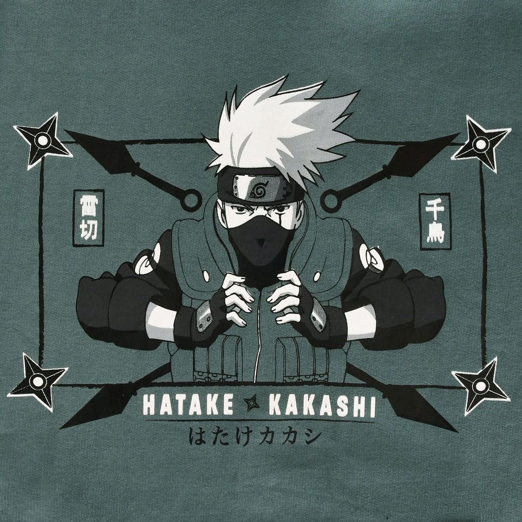 Imagen del producto Naruto Shippuden - Sudadera con capucha Hatake Kakashi verde