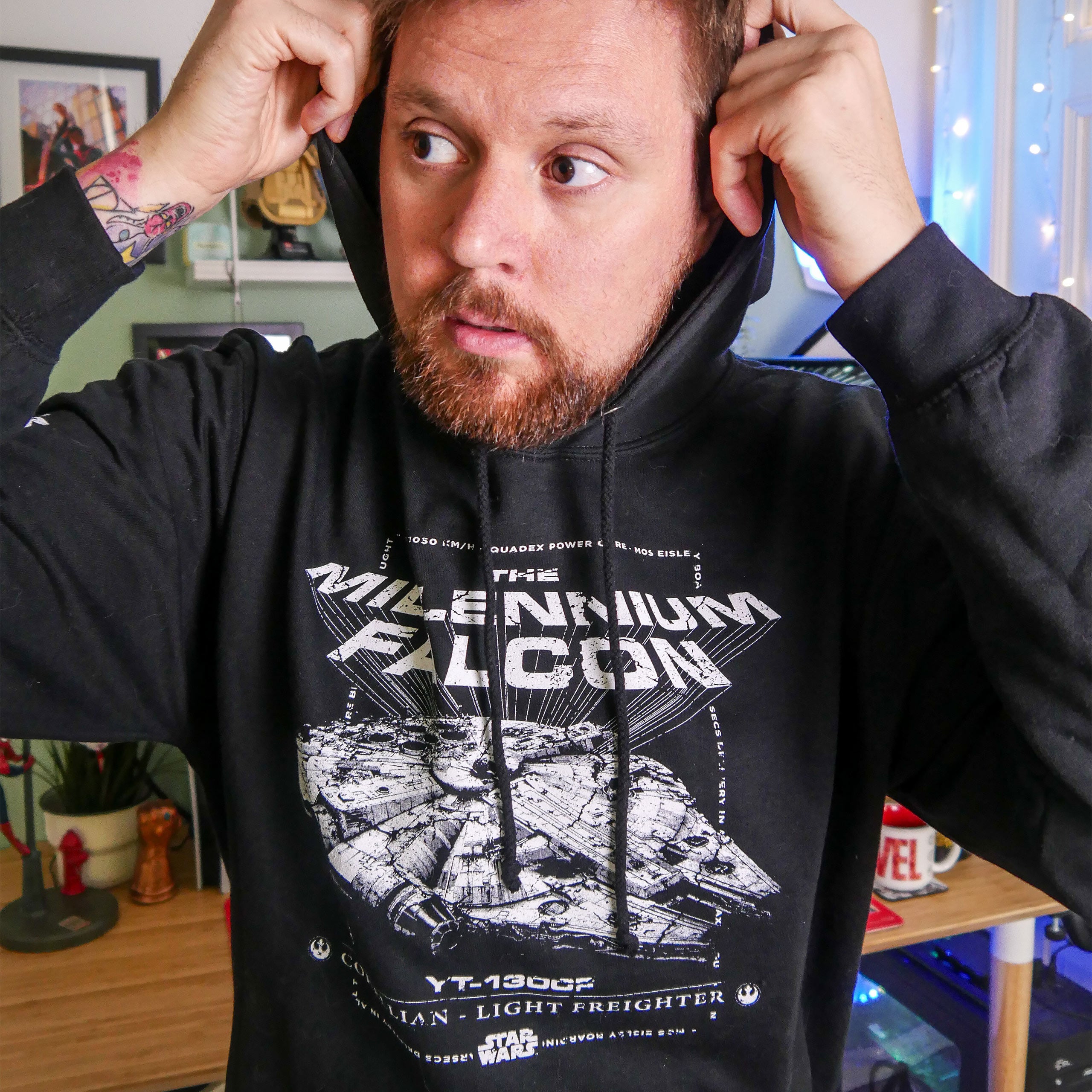 Imagen del producto Star Wars - Millennium Falcon Mos Eisley Embarque 94 Hoodie