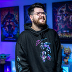 Imagen del producto Mando y Grogu Hoodie negro - Star Wars The Mandalorian
