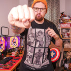 Imagen del producto Marvel Comics - Super Heroes Since 1939 Camiseta Oversize Negra