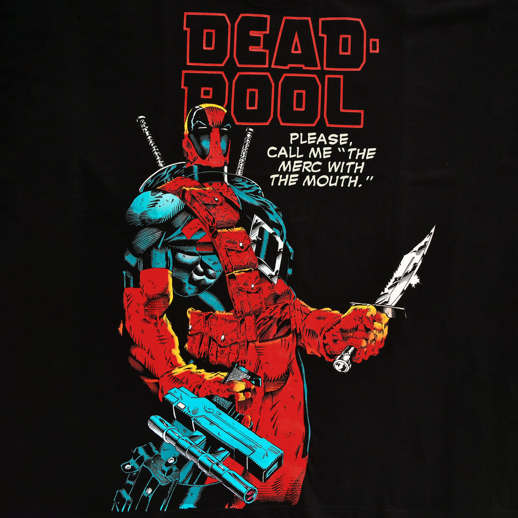 Imagen del producto Deadpool - The Merc With The Mouth Camiseta Oversize Negra