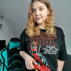 Imagen del producto Deadpool - The Merc With The Mouth Camiseta Oversize Negra
