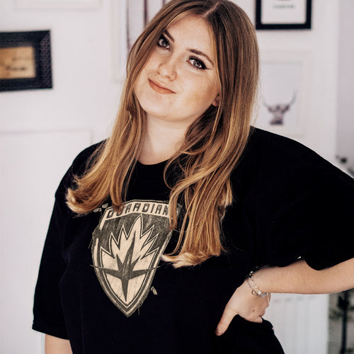 Imagen del producto Guardianes de la Galaxia - Camiseta Oversize de Groot negra