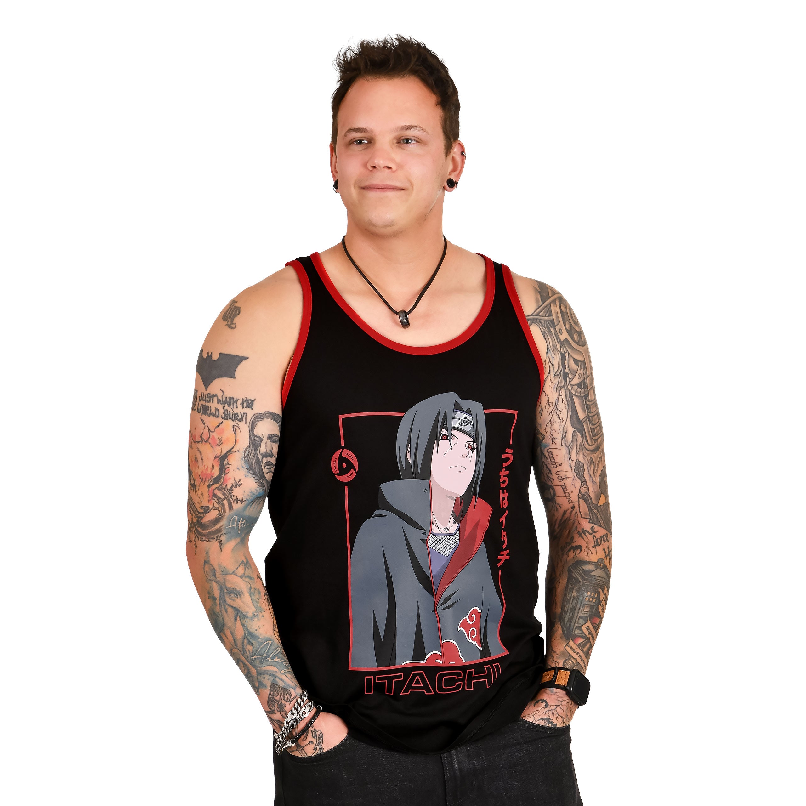 Imagen del producto Naruto - Itachi Uchiha Tank Top negro