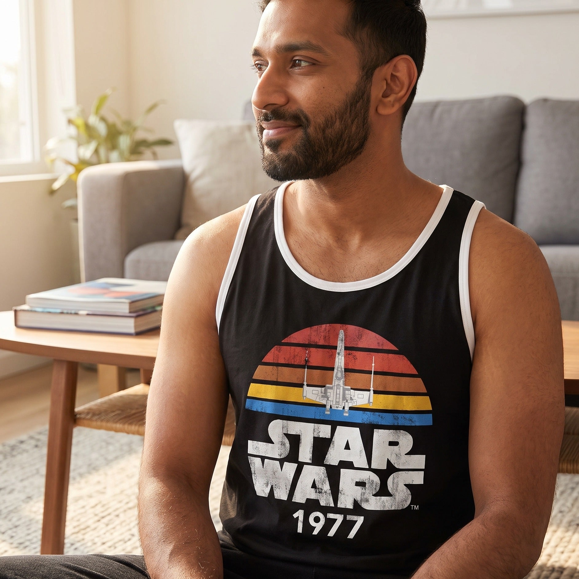Imagen del producto Star Wars de 1977 Tanktop desgastado negro
