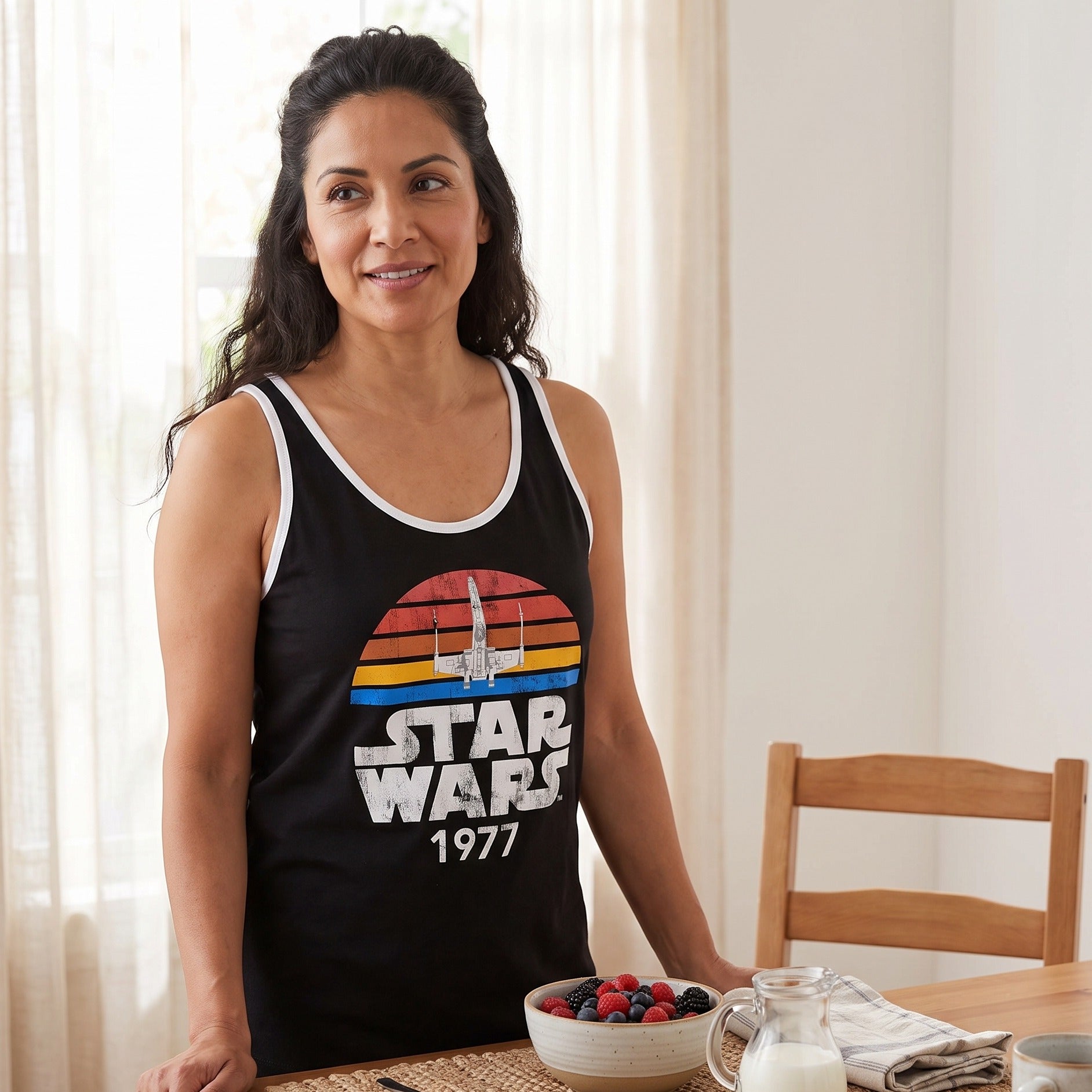 Imagen del producto Star Wars de 1977 Tanktop desgastado negro