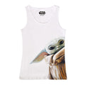 Imagen del producto Top de tirantes blanco Grogu - Star Wars The Mandalorian