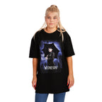 Imagen del producto Wednesday - Camiseta Oversize con Póster Teaser en negro